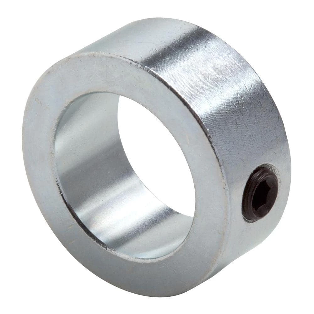 Climax 1 in. Bore Zinc-Plated Mild Steel Set Screw Collar