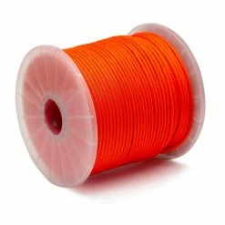 KingCord 5/32 in. x 400 ft. Nylon Paracord 550 Rope - Type III Mil-Spec 7-Strand Utility Survival Parachute Cord, Orange