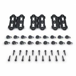 OWT Ornamental Wood Ties OWT (Ornamental Wood Ties) 7-1/2 in. x 5-3/4 in. Orn. Gate Butterfly Hinge (3-Pack)