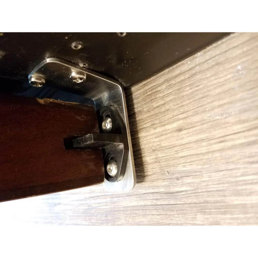 Pacific Entries 1 in x 2-1/4 Stainless Steel Floor Quiet Guide - Image 2