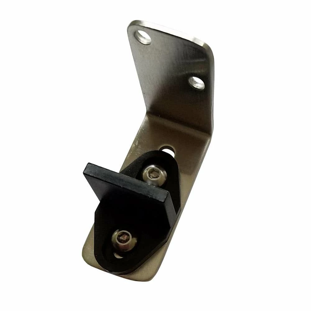 Pacific Entries 1 in x 2-1/4 Stainless Steel Floor Quiet Guide