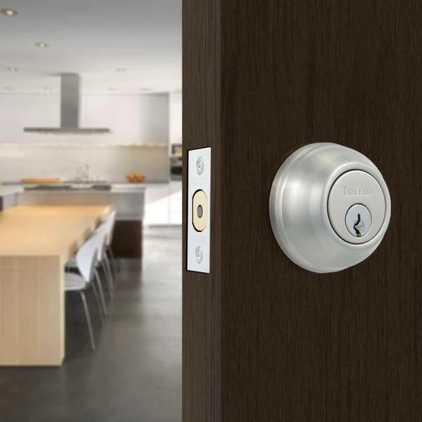 TOLEDO Platinum Series Malaga Double Cylinder Satin Grade 2 Deadbolt - Image 2