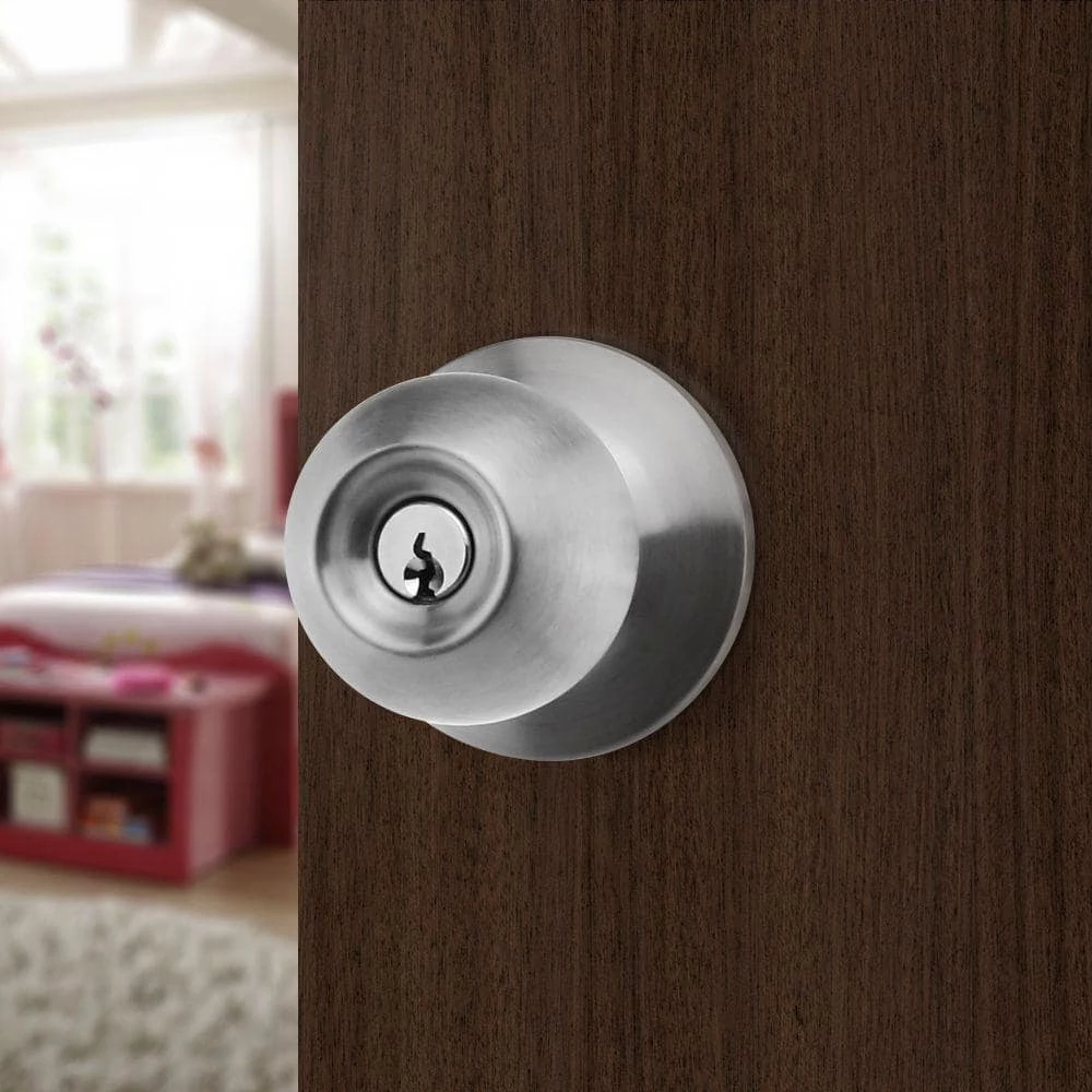 TOLEDO Avila Stainless Steel Keyed Entry Door Knob Lock Set - Image 3