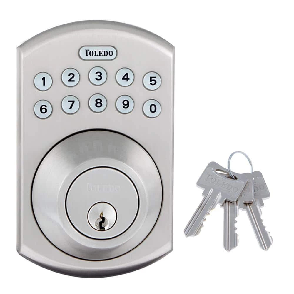 TOLEDO Stainless Steel Bluetooth Electronic Deadbolt Single Cylinder