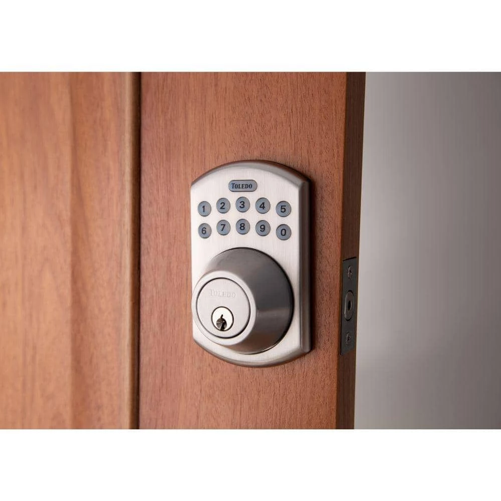 TOLEDO Stainless Steel Bluetooth Electronic Deadbolt Single Cylinder - Image 2