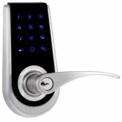 TOLEDO Bilbao Single Cylinder Stainless Steel Touch Screen Door Lock