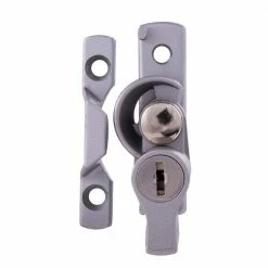 TOLEDO Silver Sliding Window Slash Lock